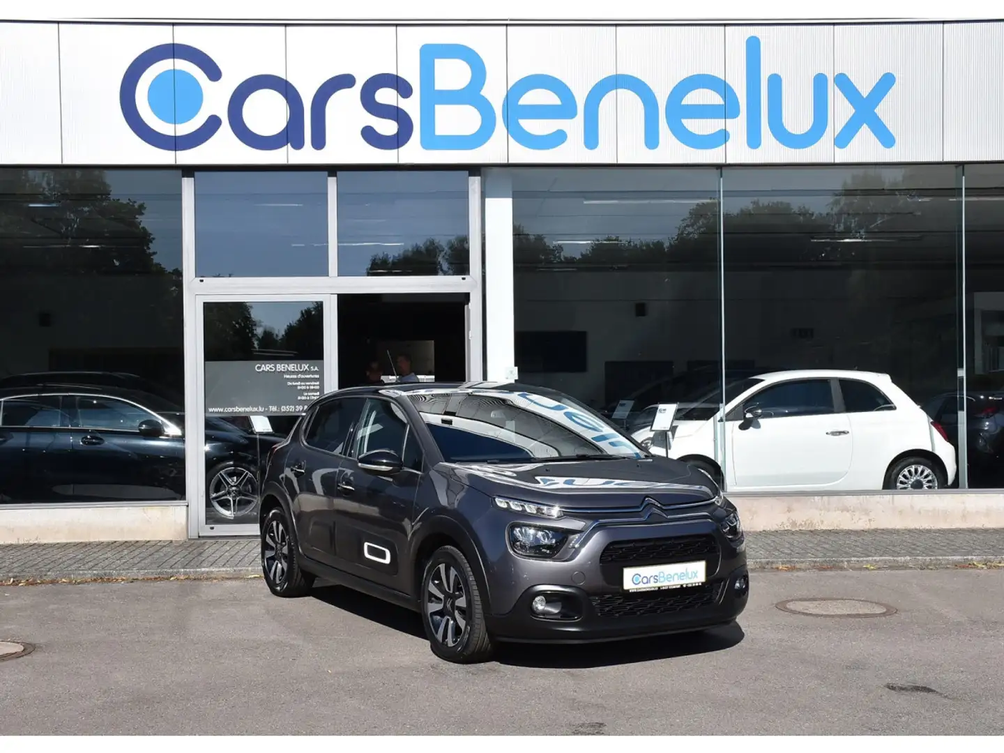 Citroen C3 1.2 PureTech Max 110 GPS LANE CAM KEYLESS 1°MAIN Gris - 1