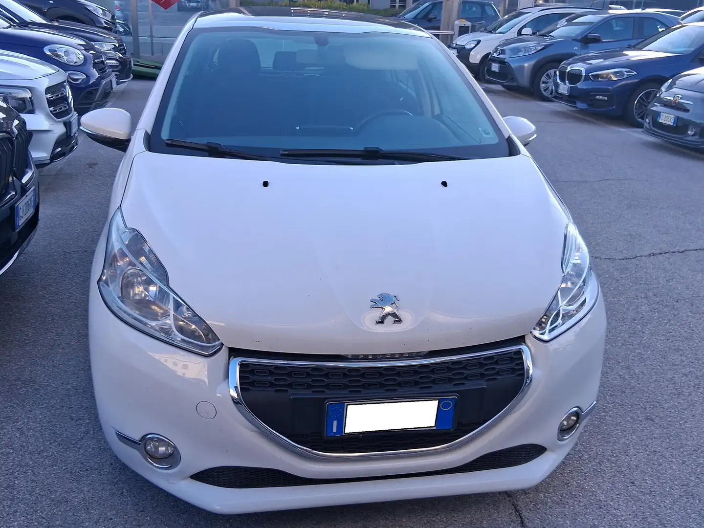 Peugeot 208 208 I 2012 5p 1.6 e-hdi 8v Active ''TETTO -PDC'' Bianco - 1