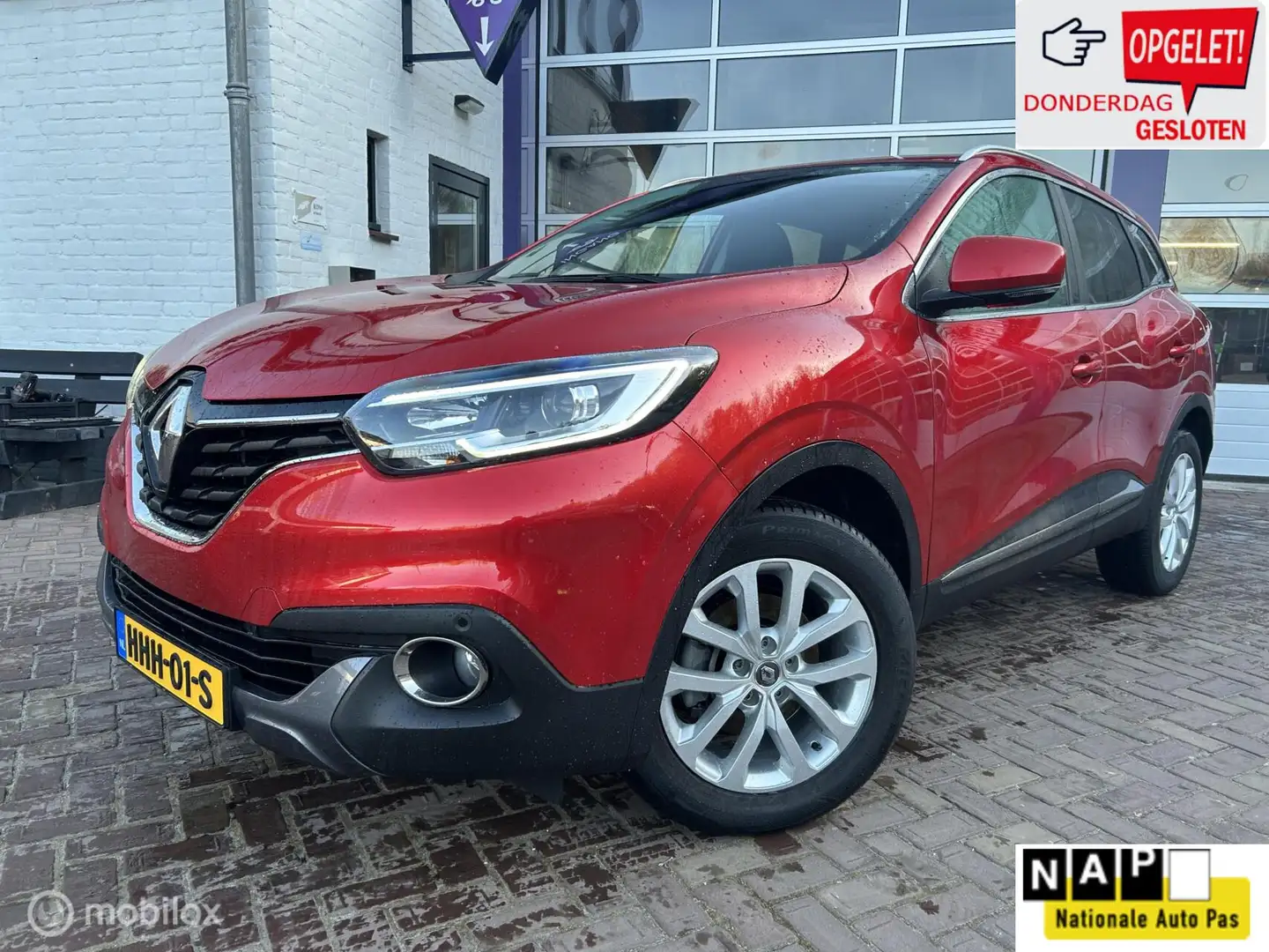 Renault Kadjar 1.2 TCe * NAVIGATIE * PDC V EN A* AIRCO Rot - 1