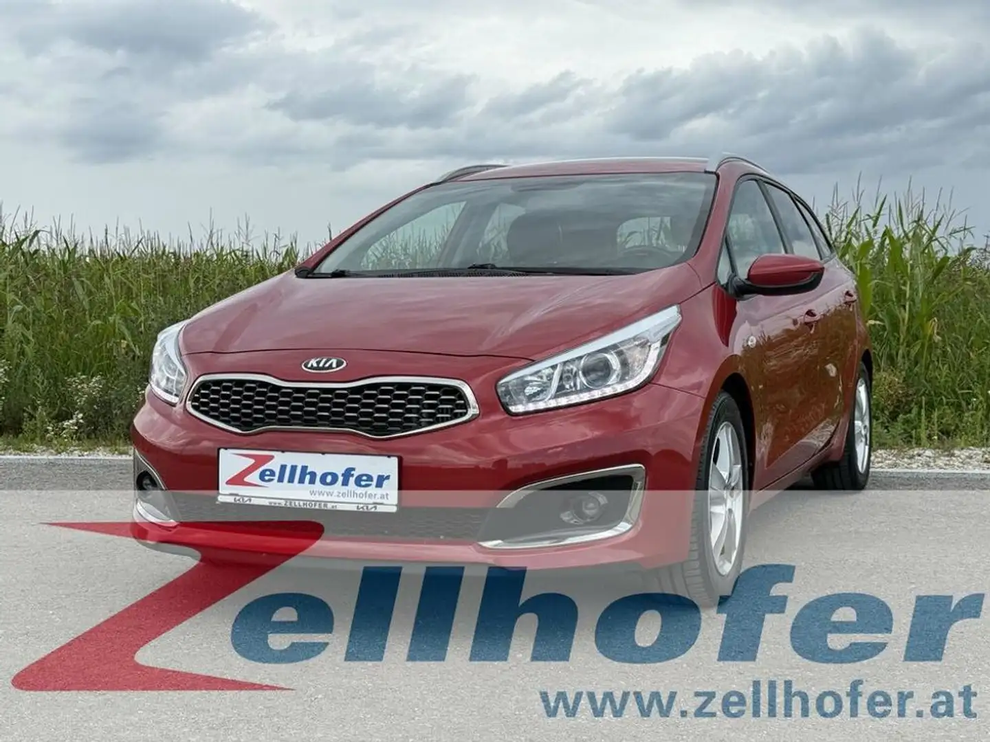 Kia Ceed SW / cee'd SW 1,6 CRDi Silber Rojo - 1