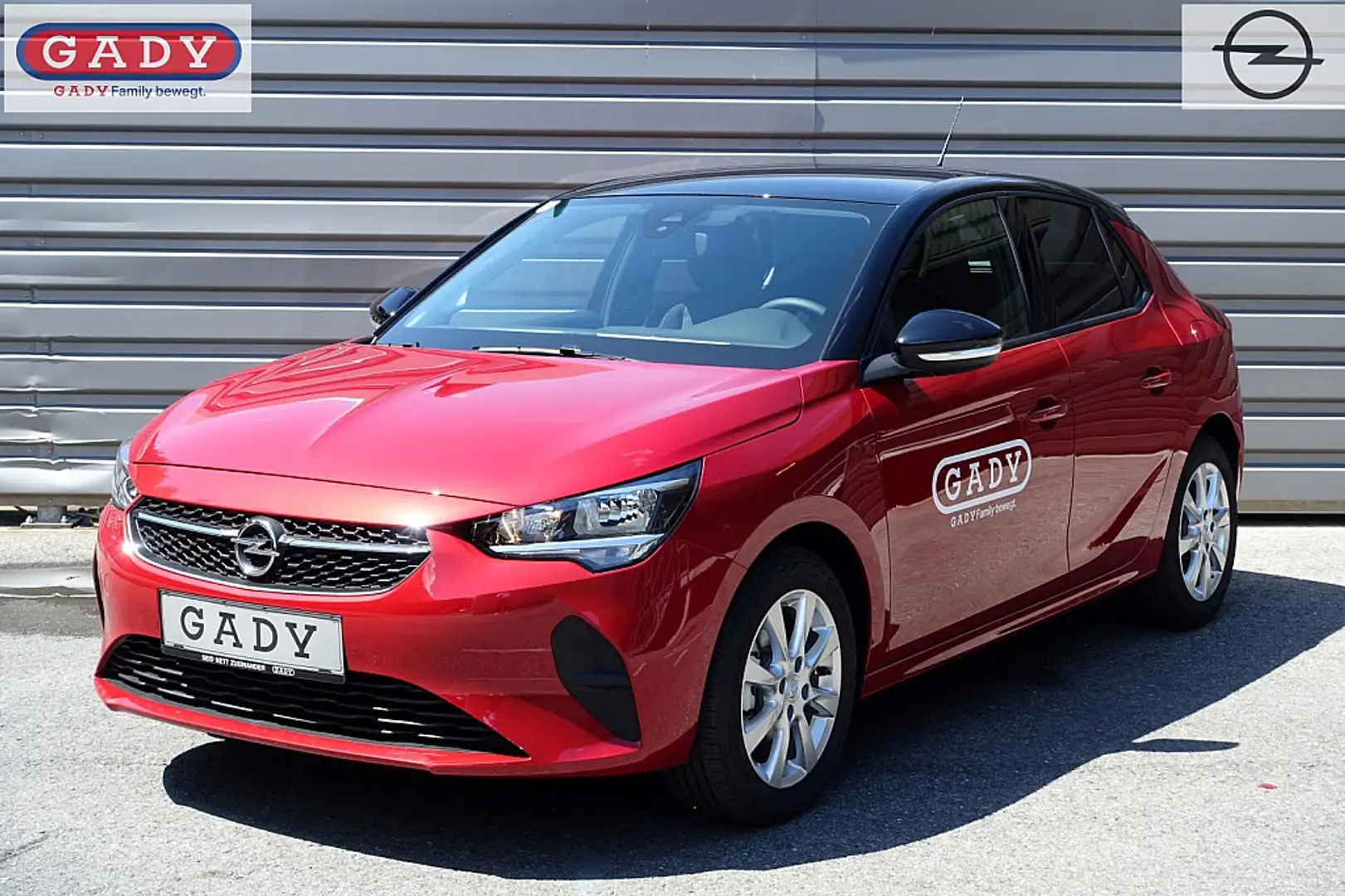 Opel Corsa 1,2 Edition Rojo - 1