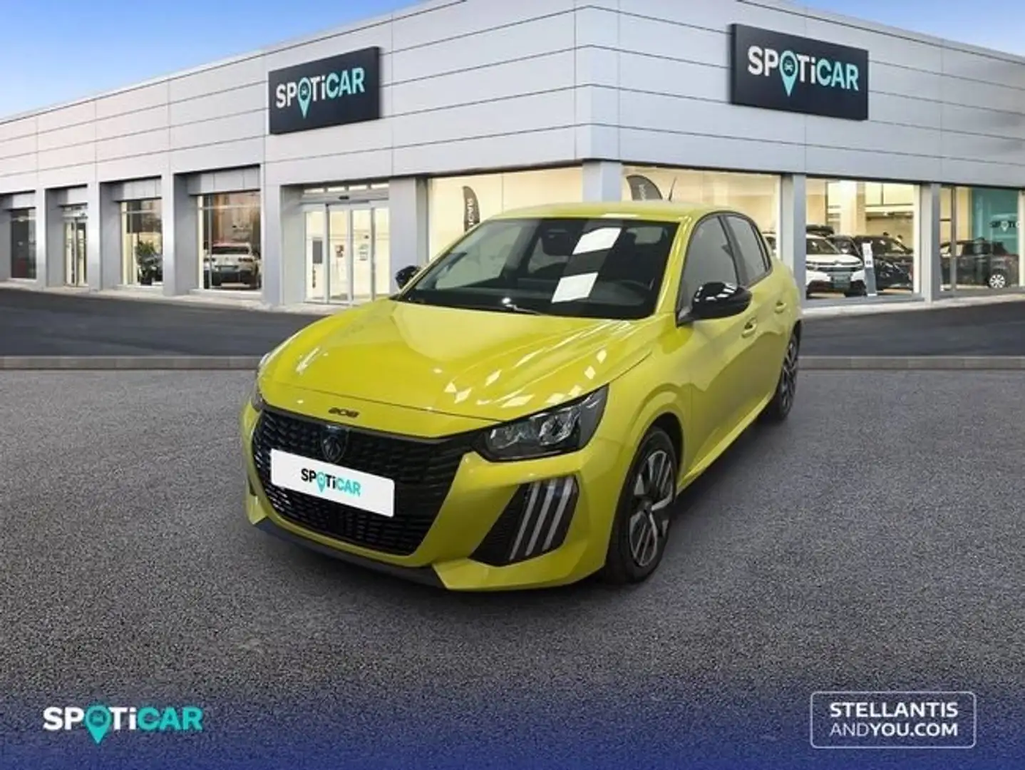 Peugeot 208 HYBRID 110 eDCS6 Style Amarillo - 1