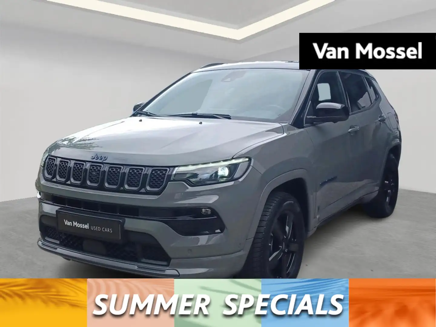 Jeep Compass 1.3 Turbo T4 240 4xe ATX S PHEV Gris - 1