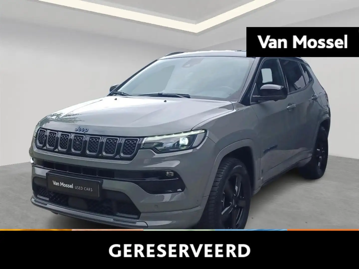 Jeep Compass 1.3 Turbo T4 240 4xe ATX S PHEV Grijs - 1