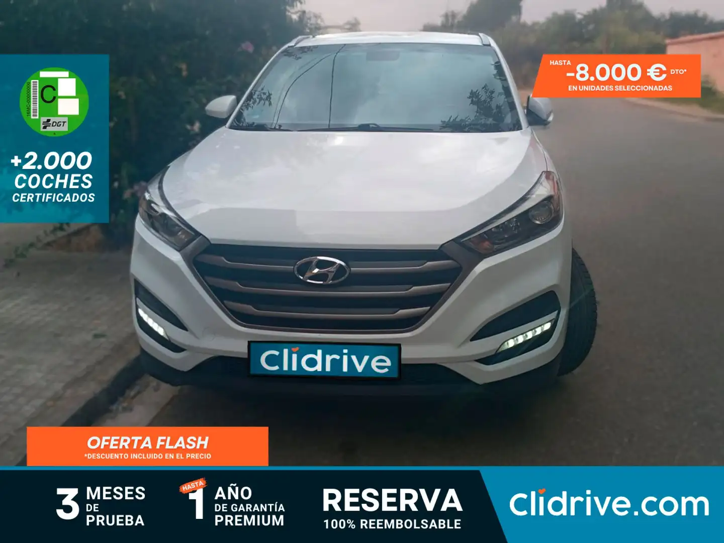 Hyundai TUCSON 1.6 GDI BE Tecno 4x2 Blanc - 1