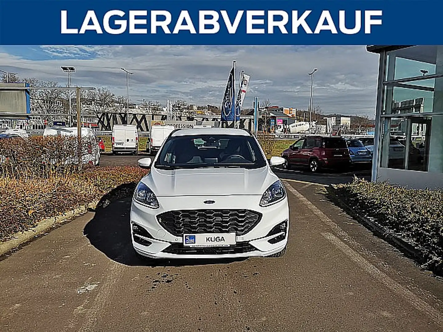 Ford Kuga 2,5 Duratec PHEV ST-Line Aut. Weiß - 1
