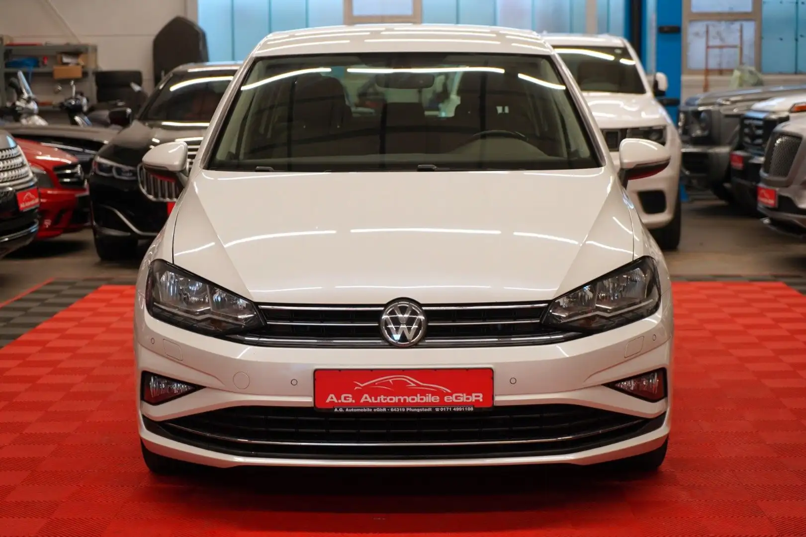 Volkswagen Golf Sportsvan 1.5 TSI DSG Join 1.Hand*LED*AHK* Weiß - 2