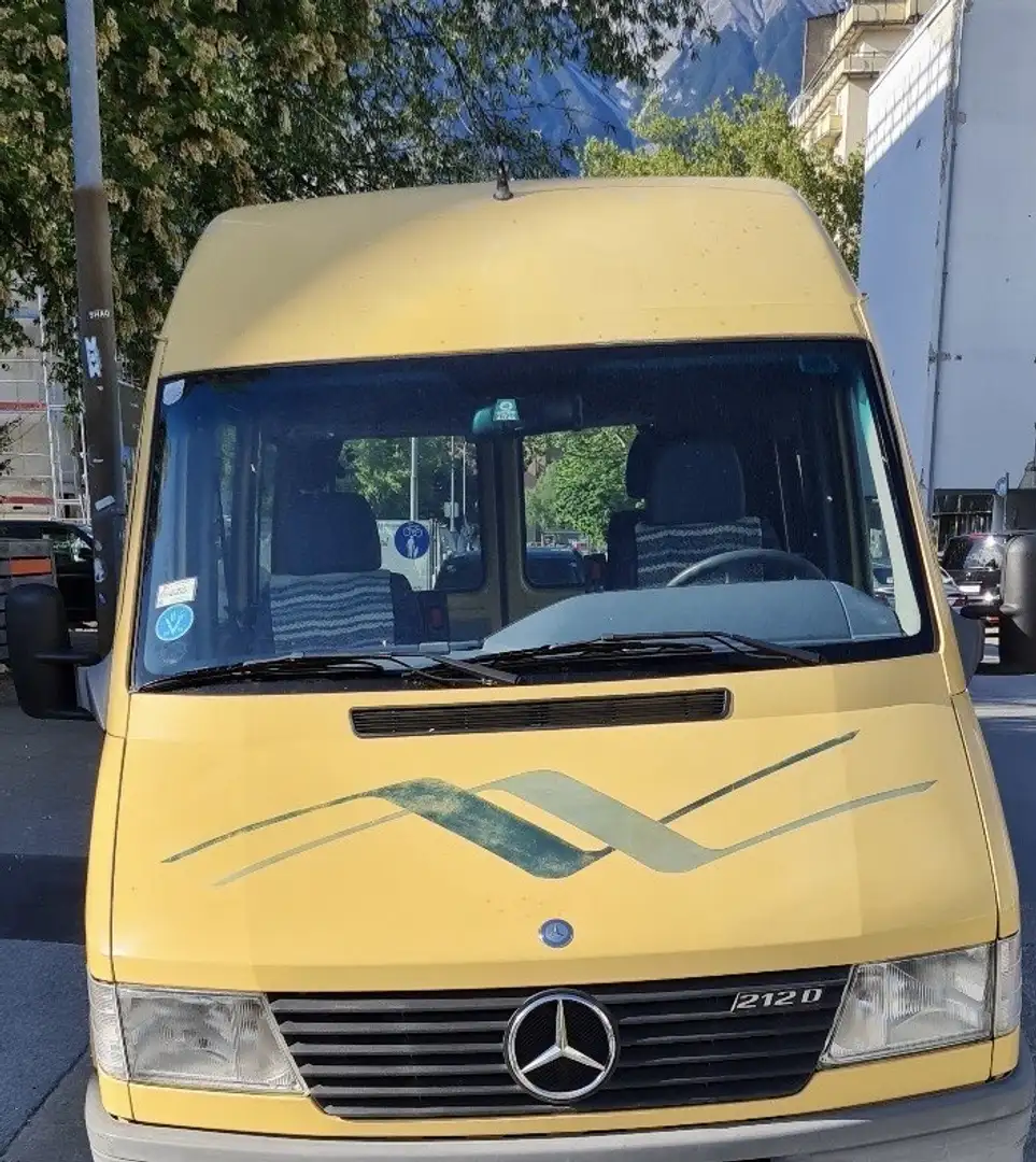 Mercedes-Benz Sprinter 212 D 2,59 t / 3.000 mm Jaune - 2