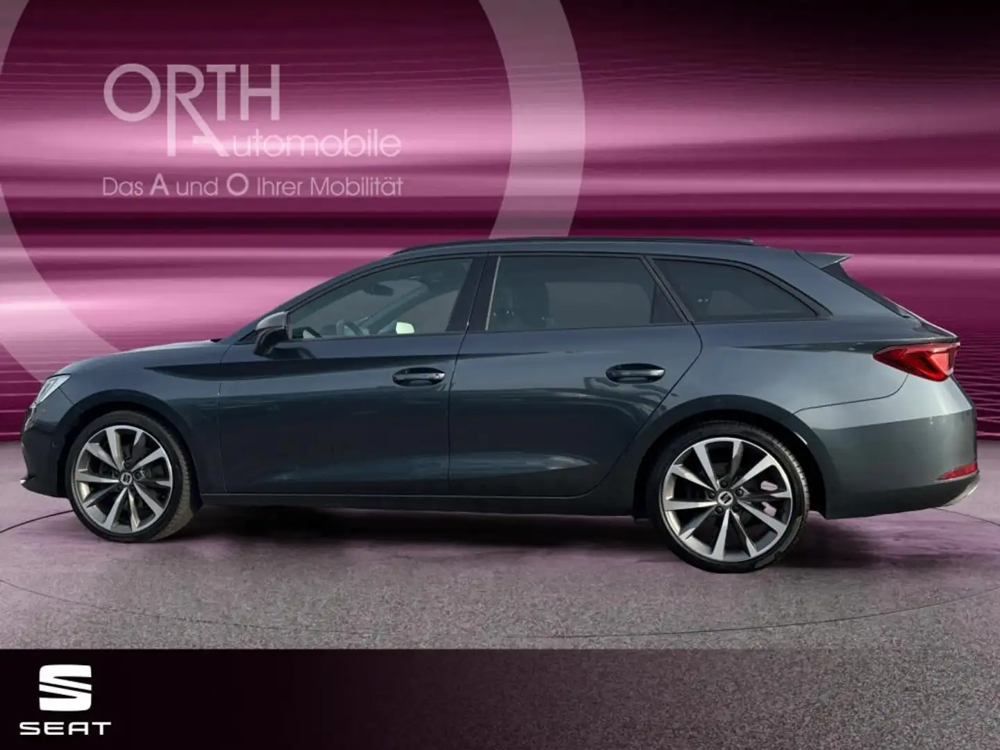 SEAT Leon SP 2.0 TDI FR 4Drive NAVI SHZ AHK LED PDC Grau - 1