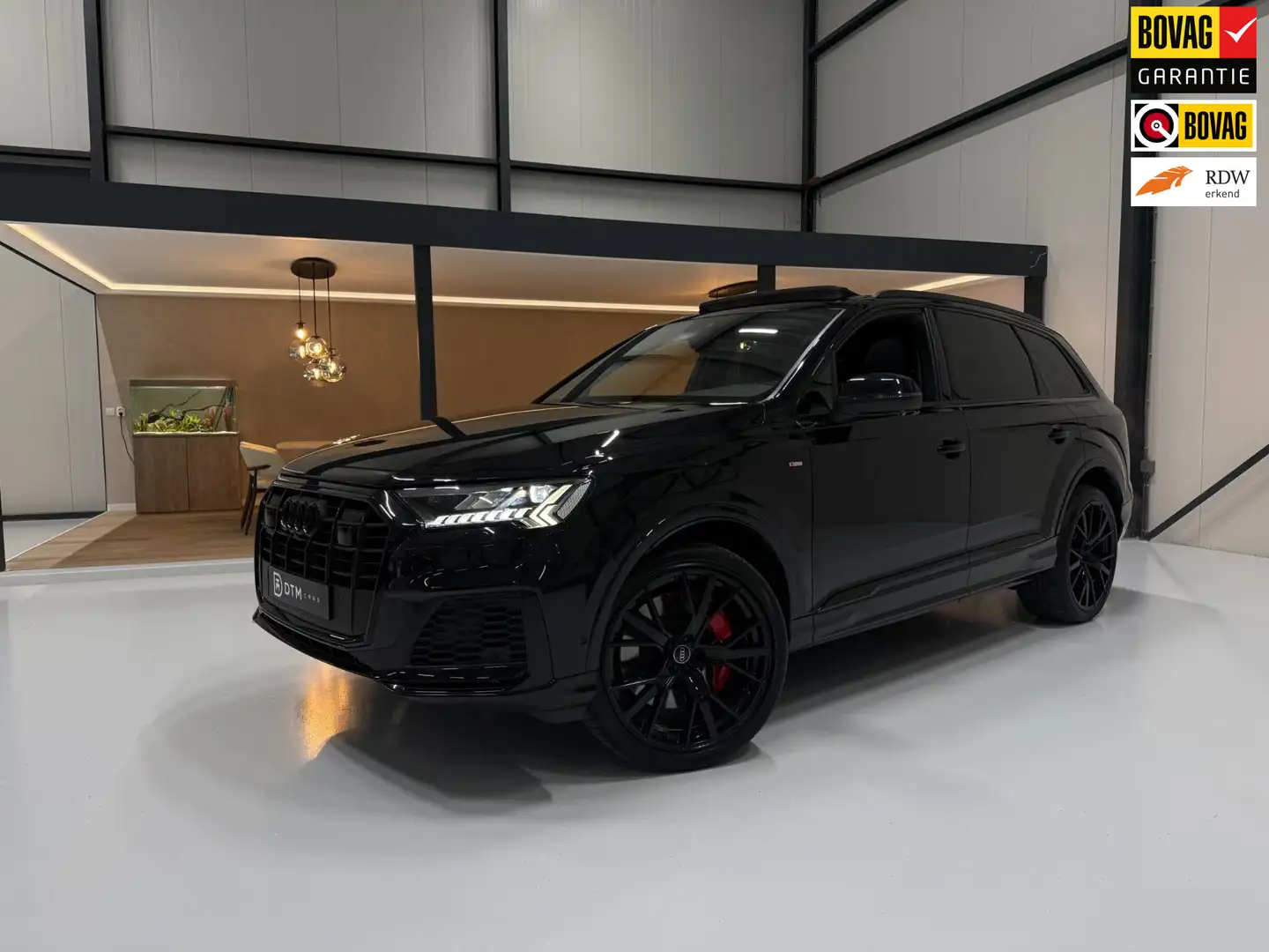 Audi Q7 55 TFSI e Quattro S Pano ACC Trekhaak 360° Cam B&O Schwarz - 1