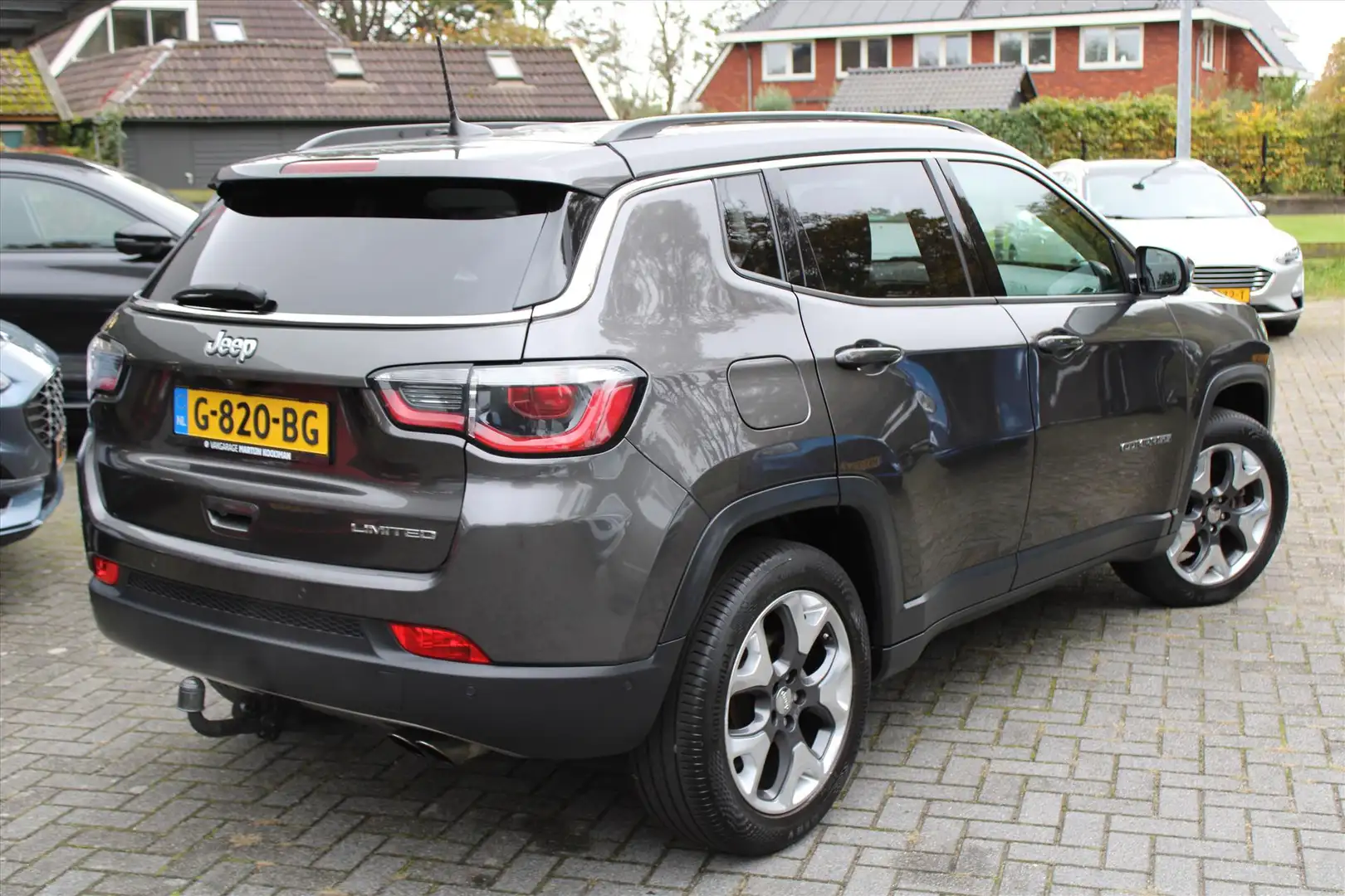 Jeep Compass 1.4 MultiAir 140pk Limited, Zeer complete auto, Tr Grijs - 2