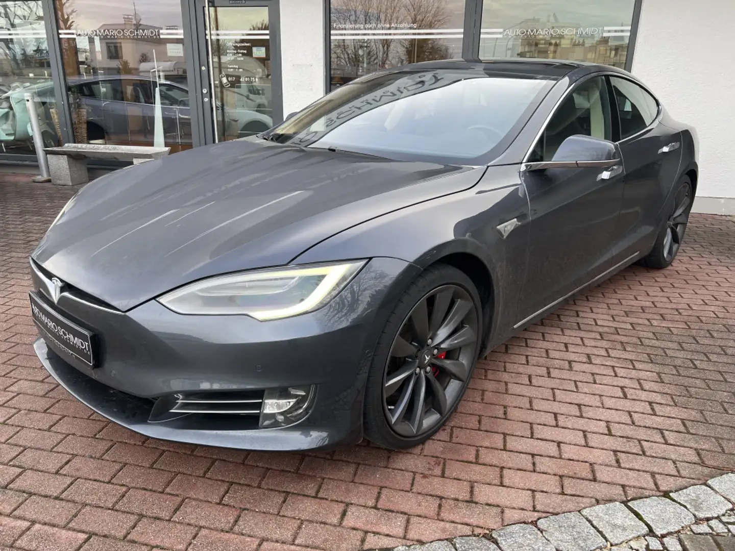 Tesla Model S P100 Performance Free Supercharging*MCU2 Gri - 2