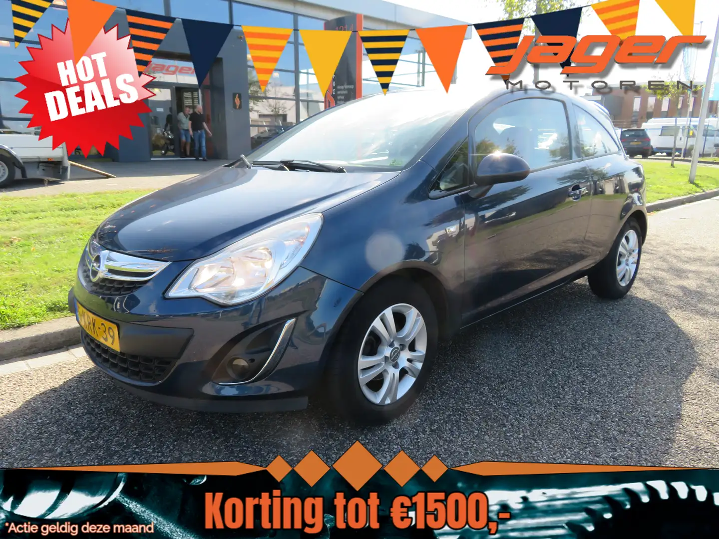 Opel Corsa 1.4 ZEER FRAAI! Blauw - 1