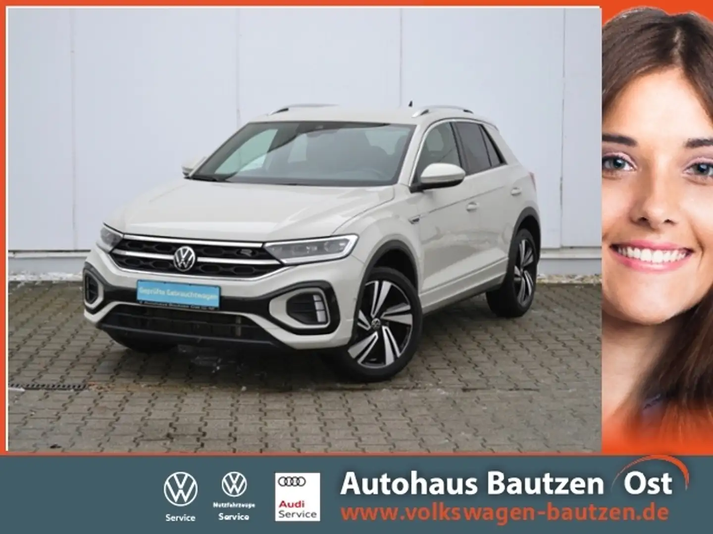 Volkswagen T-Roc 1.5 TSI DSG R-Line IQ.DRIVE-PAKET/18-ZOLL/LED-PLU Grau - 1
