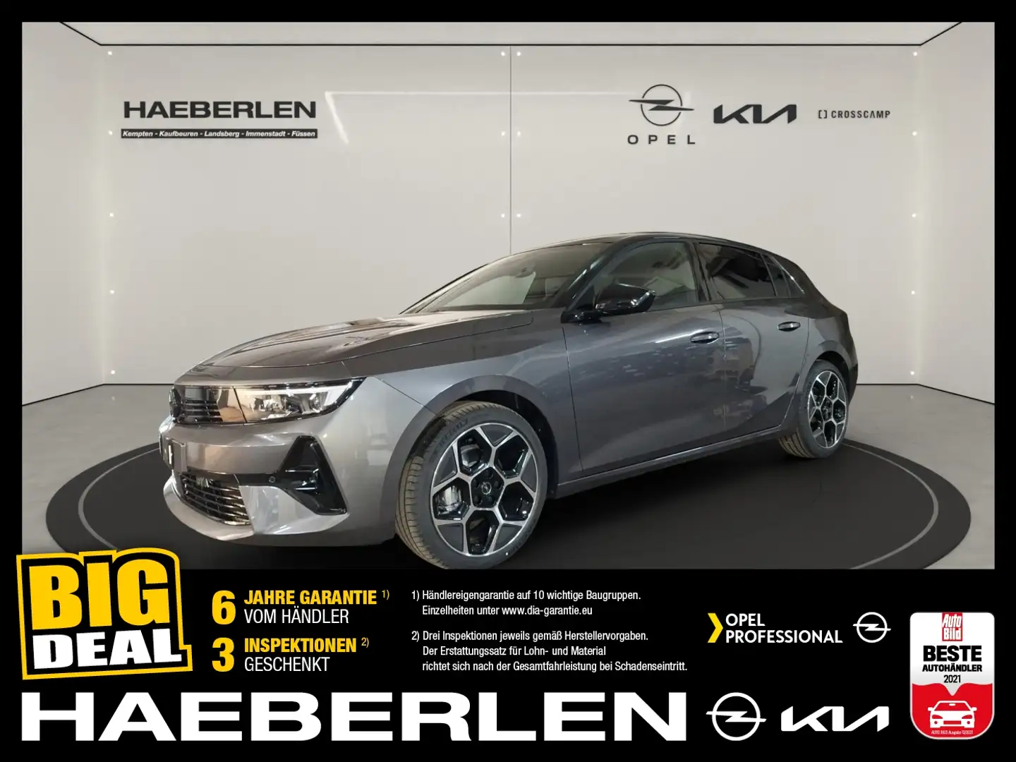 Opel Astra L 1.2T GS Line *Tech-Paket*Komfort-Paket* Gris - 1