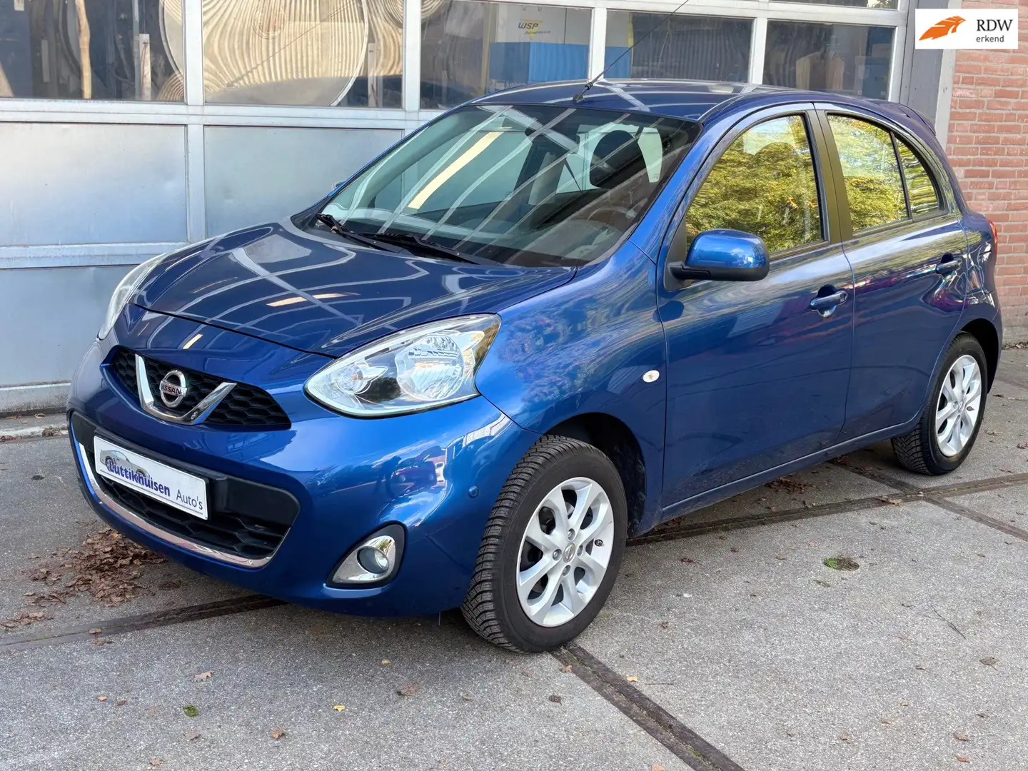 Nissan Micra 1.2 Connect Edition,NAVI,CLIMAT,CRUISE,VERW ST,LMV Blauw - 1