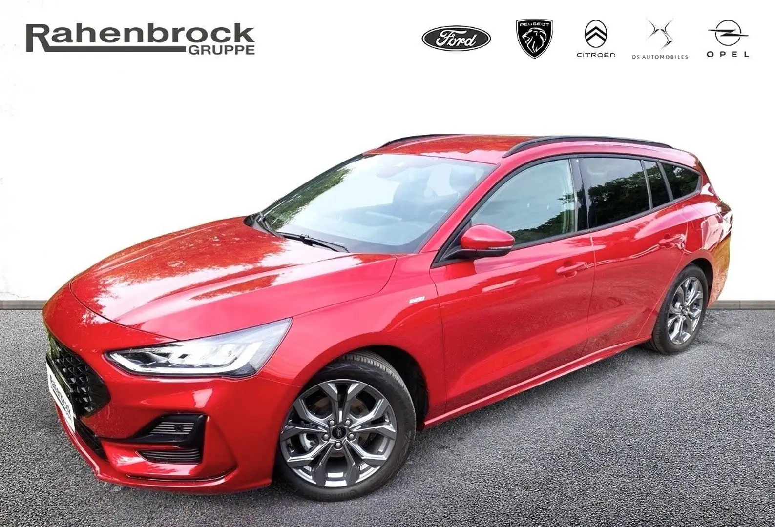 Ford Focus Turnier ST-Line EcoBoost MHEV Rot - 1