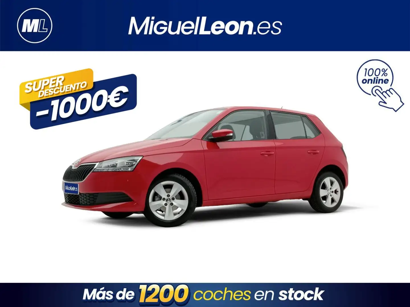 Skoda Fabia 1.0 TSI Ambition 70kW Rojo - 1