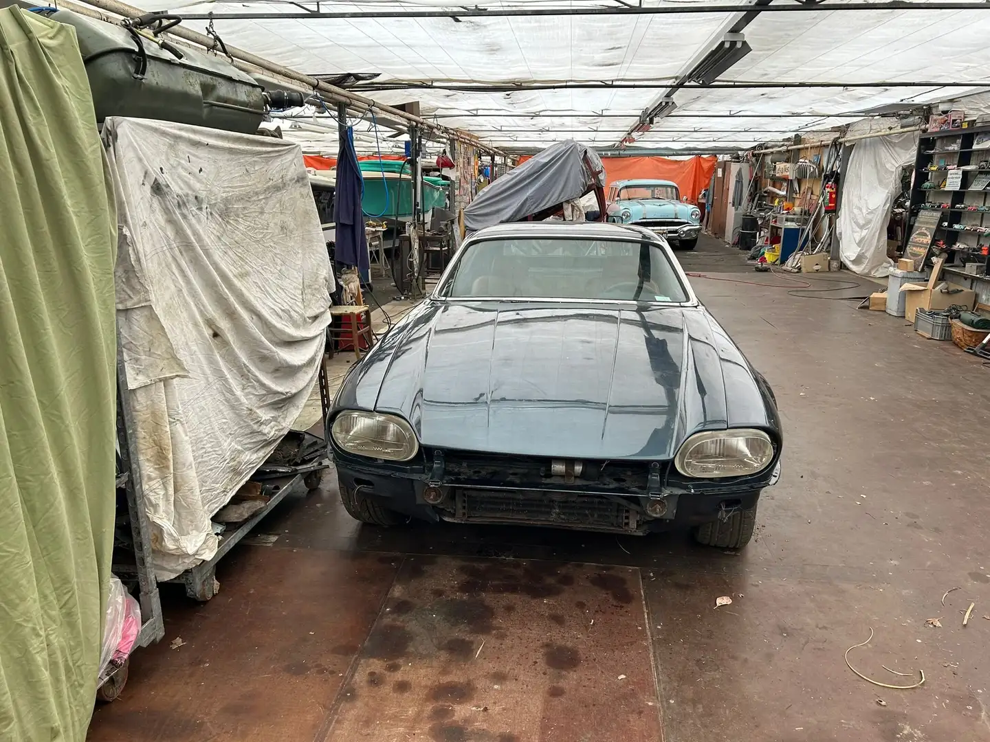 Jaguar XJS V12 project Kék - 2