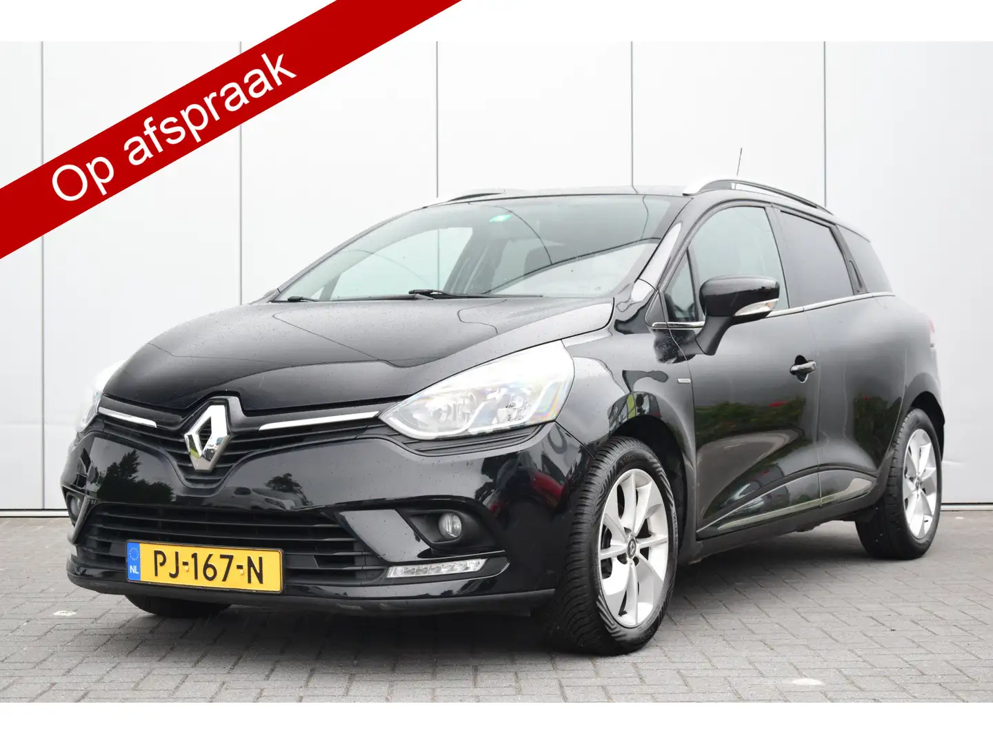 Renault Clio Estate 0.9 TCe Limited Navi Priv/Glass Airco Cruis Zwart - 1