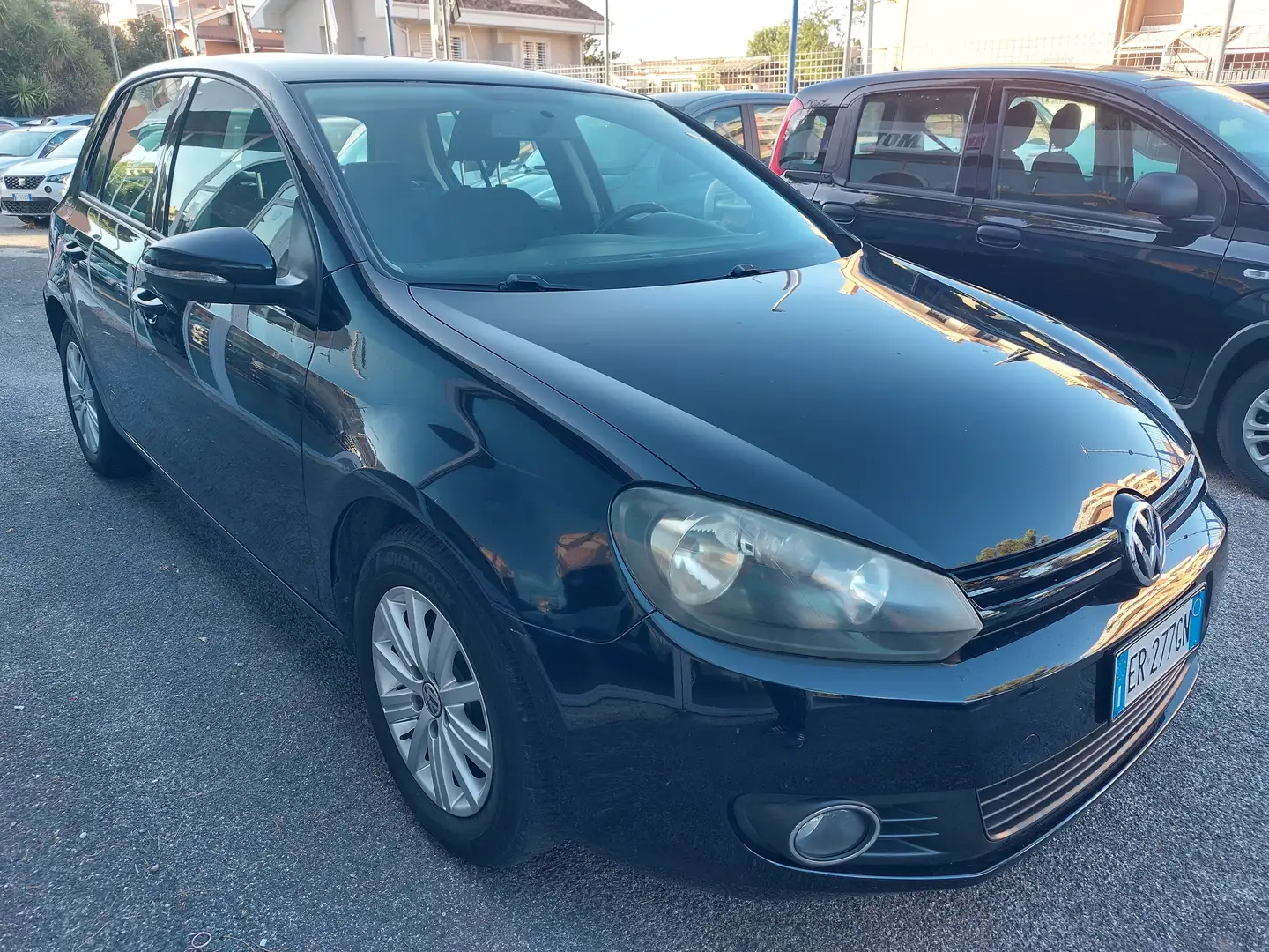 Volkswagen Golf Golf VI 2008 5p 1.6 tdi bm Comfortline Zwart - 2