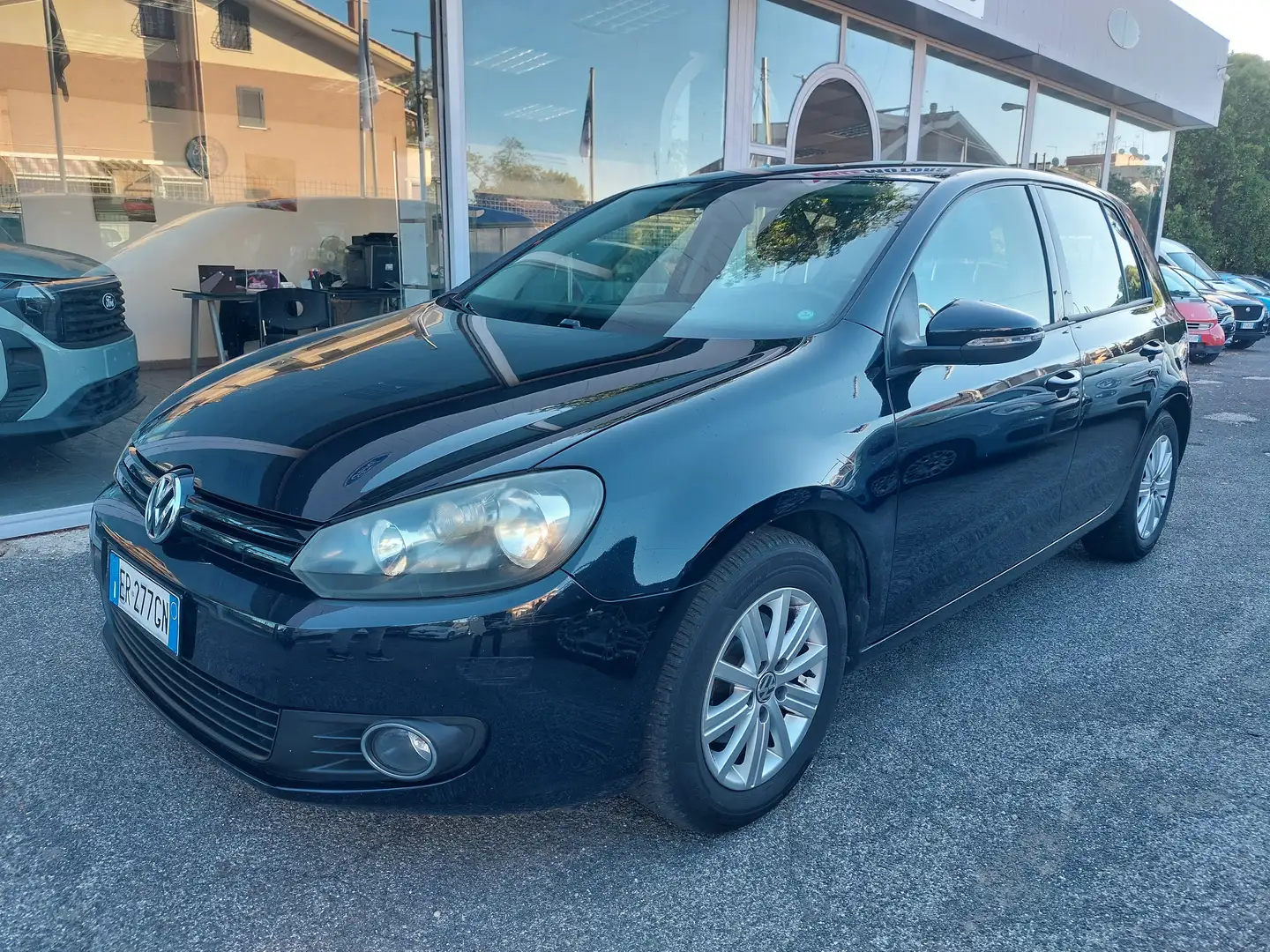Volkswagen Golf Golf VI 2008 5p 1.6 tdi bm Comfortline Zwart - 1