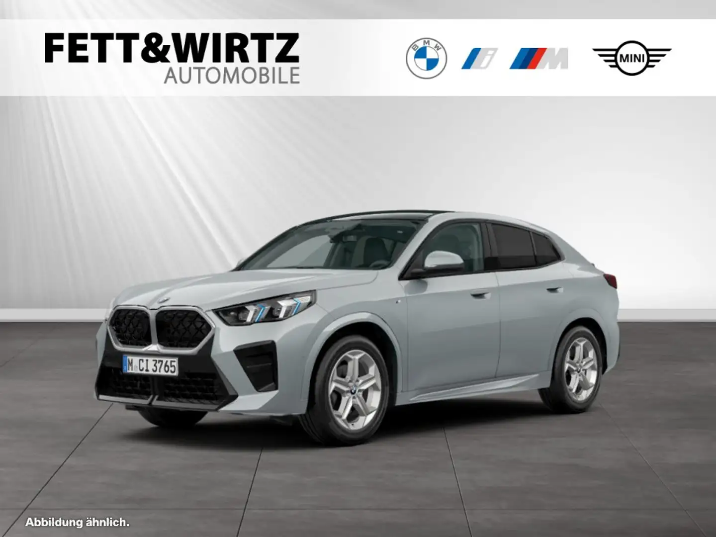 BMW X2 sDrive20d M Sport|AHK|Panorama|H/K|DA+ Grau - 1