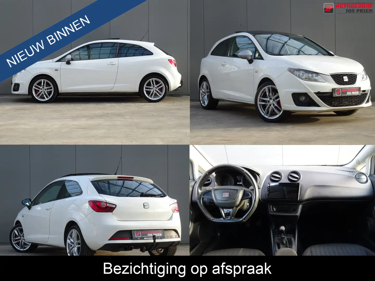 SEAT Ibiza SC 2.0 TDI FR Bocanegra * CARPLAY * PANORAMADAK !! Wit - 1