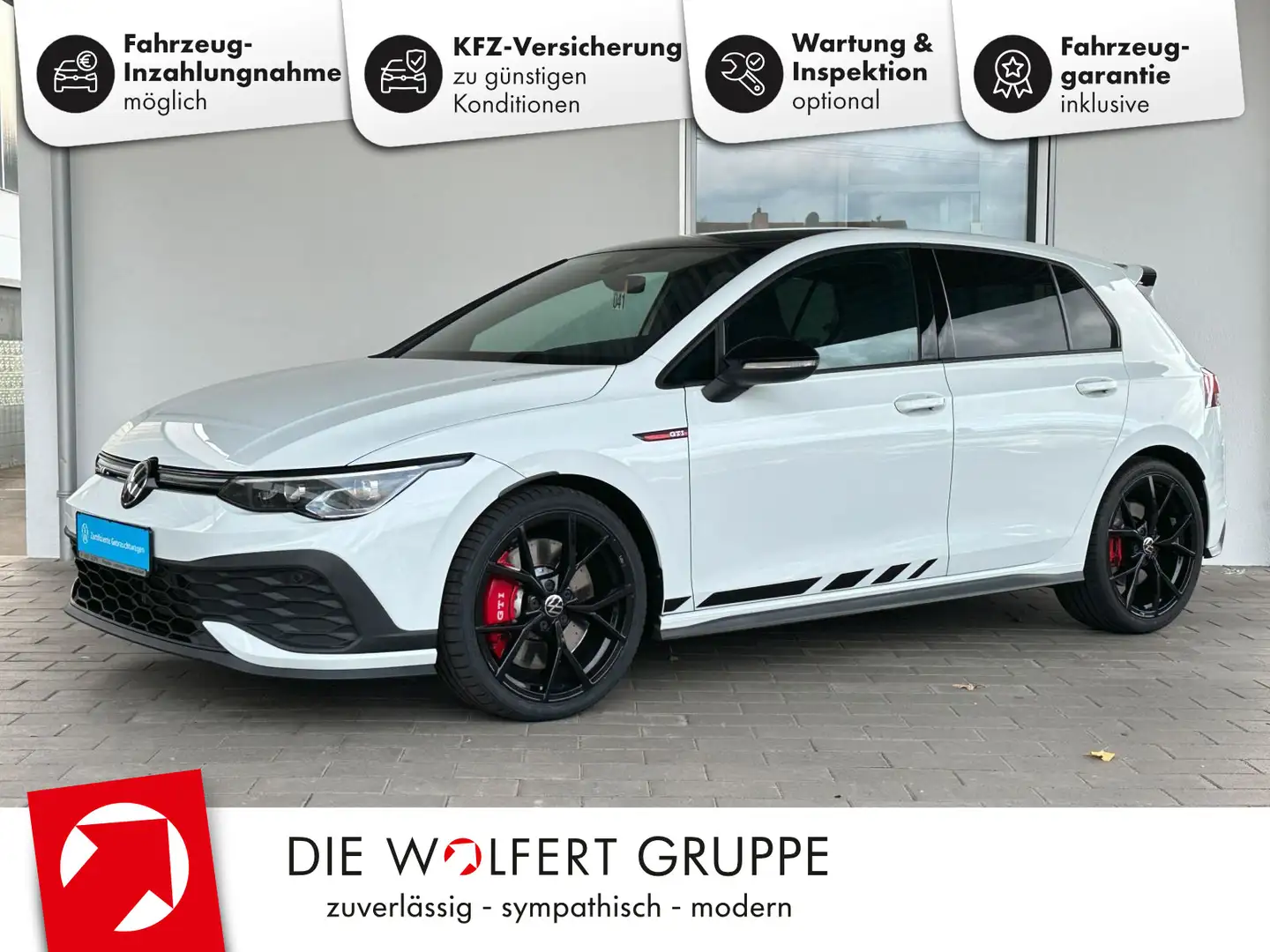 Volkswagen Golf GTI Clubsport 2.0 TSI DSG ACC RFK NAVI CARP Wit - 1