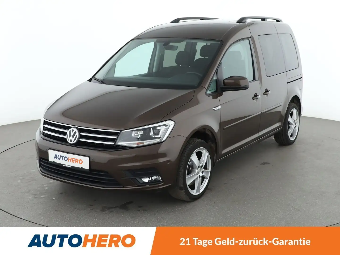 Volkswagen Caddy 1.4 TSI Comfortline BMT Aut.*NAVI*XENON*CAM*PDC* Braun - 1