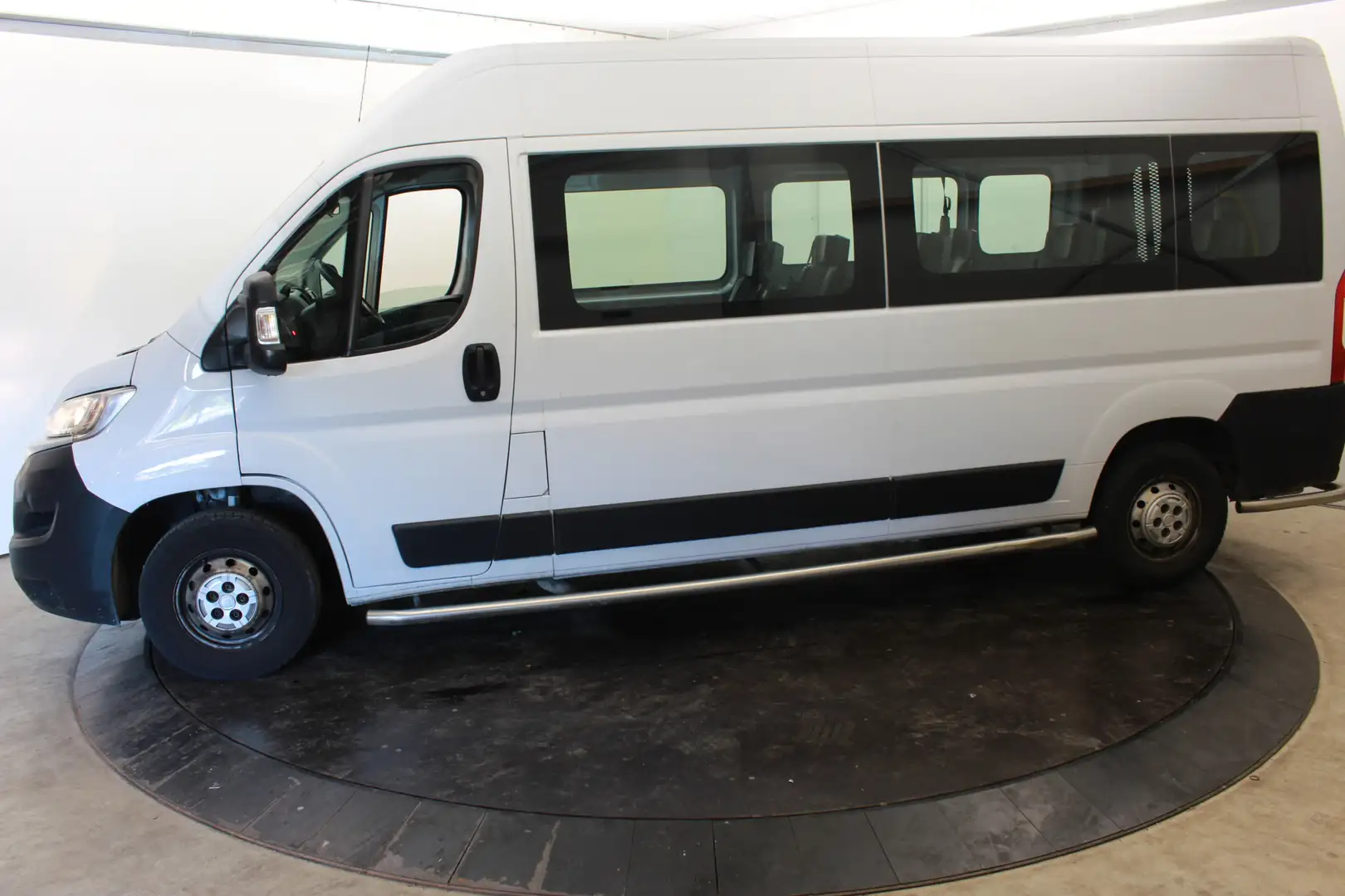 Fiat Ducato FIAT CNG L3h2 Airco 9 Persoons lift Camper Excl BT Blanc - 2