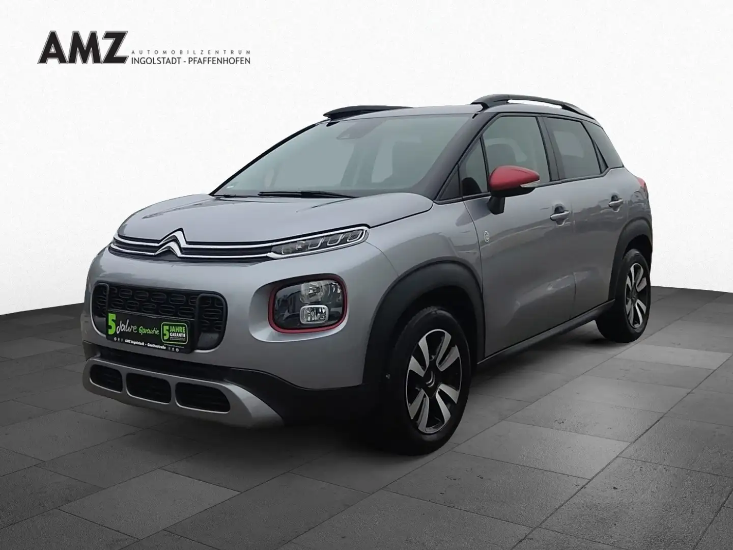 Citroen C3 Aircross C-Series 110PS AHK PDC Klima SitzH. Gris - 2