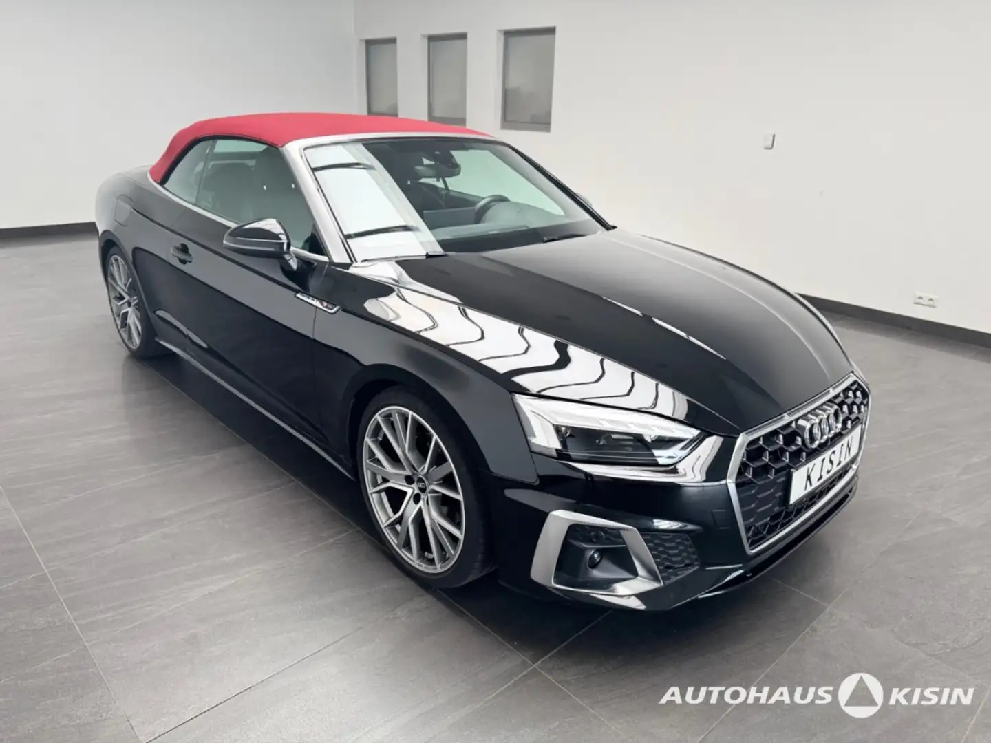 Audi A5 Cabriolet 35 TFSI S line 2.0 Aut/CAM /Soundsyst./L Schwarz - 2