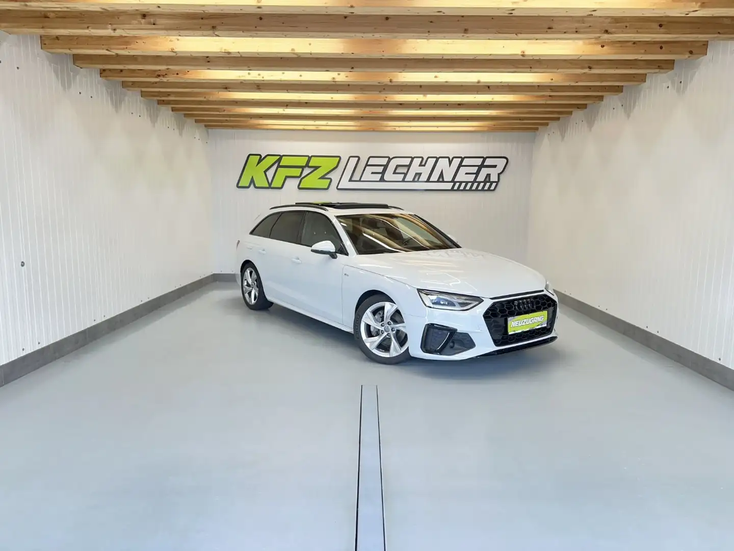 Audi A4 AV 40 TDI S-tr. "S line" PANO*R.KAM*ACC Weiß - 1