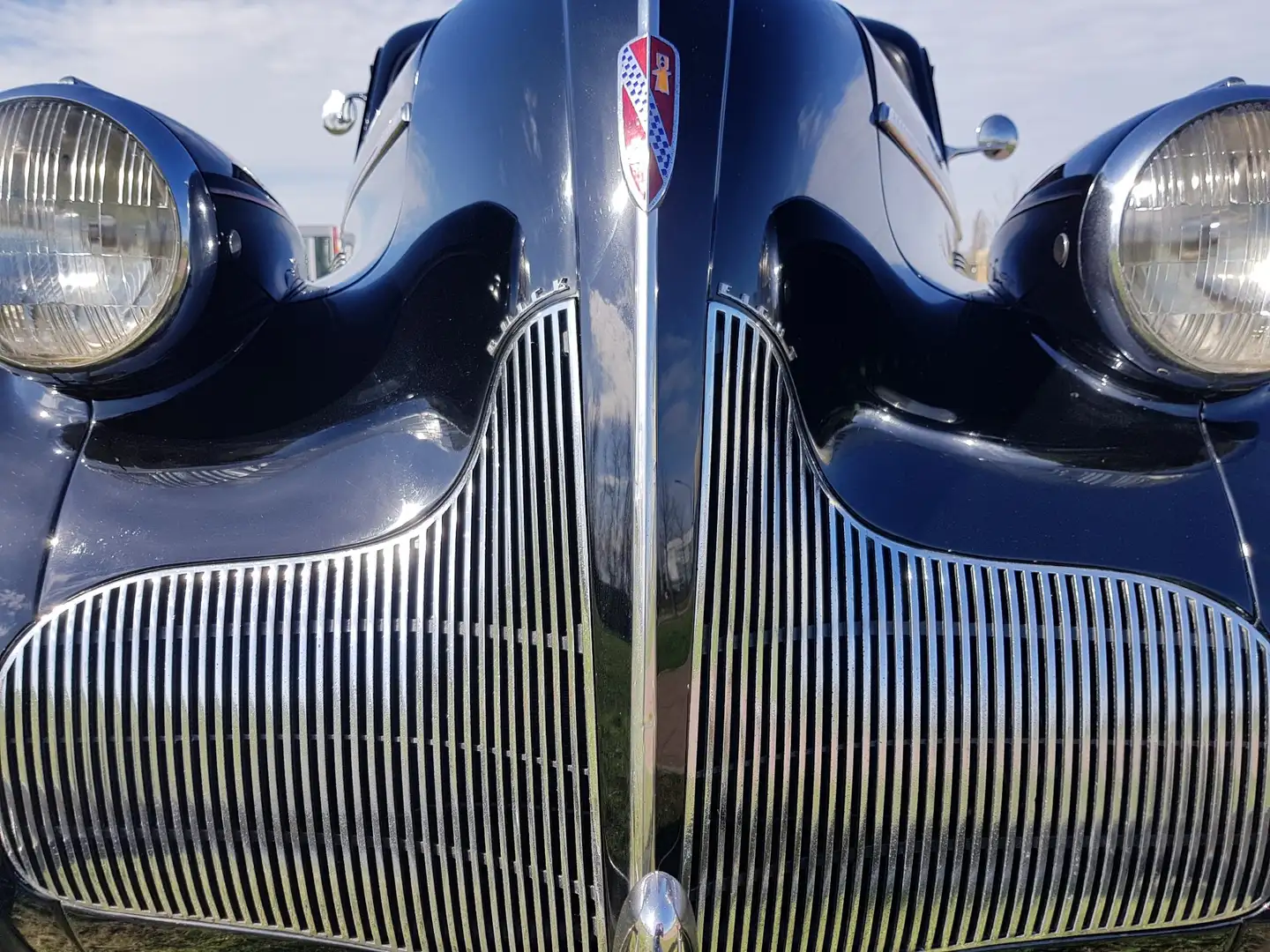 Buick Special 8 model 48 PreWar 1939 gerestaureerd Negro - 2