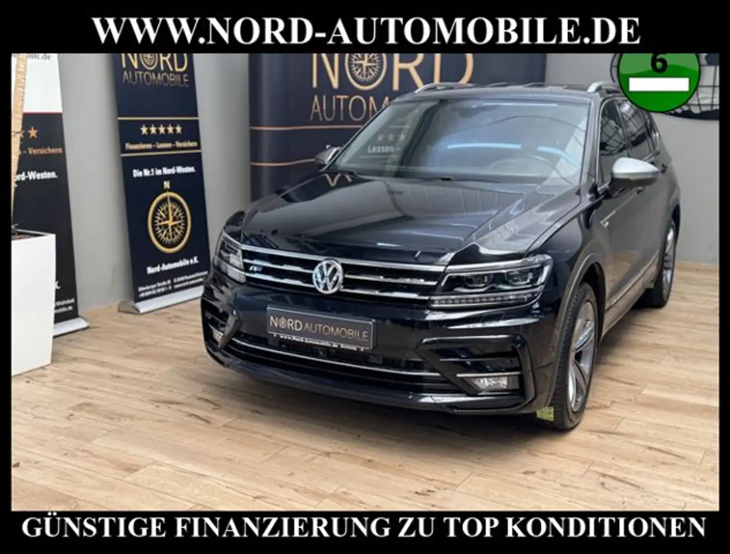 Volkswagen Tiguan Allspace R-Line 1.5 TSI DSG HeadUp/Virt. R-line Schwarz - 1