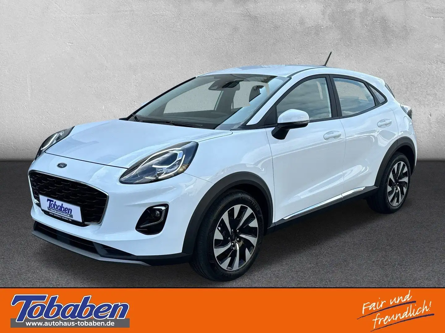 Ford Puma Titanium Winterpaket.+Tempomat.+Klima Blanc - 1