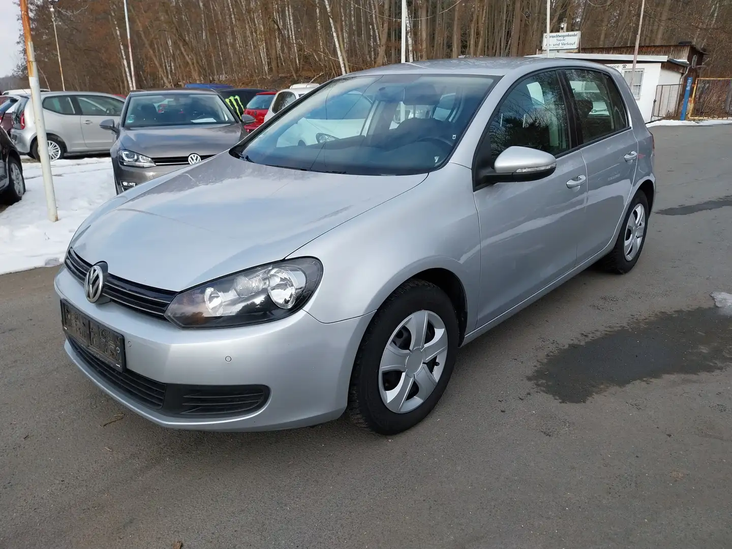 Volkswagen Golf Golf VI 1.6 TDI DPF DSG Comfortline Tüv neu mgl Silber - 1