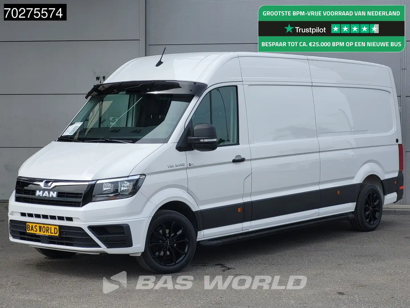 MAN TGE 3.140 Automaat Special Edition L4H3 Airco Camera P Wit - 1