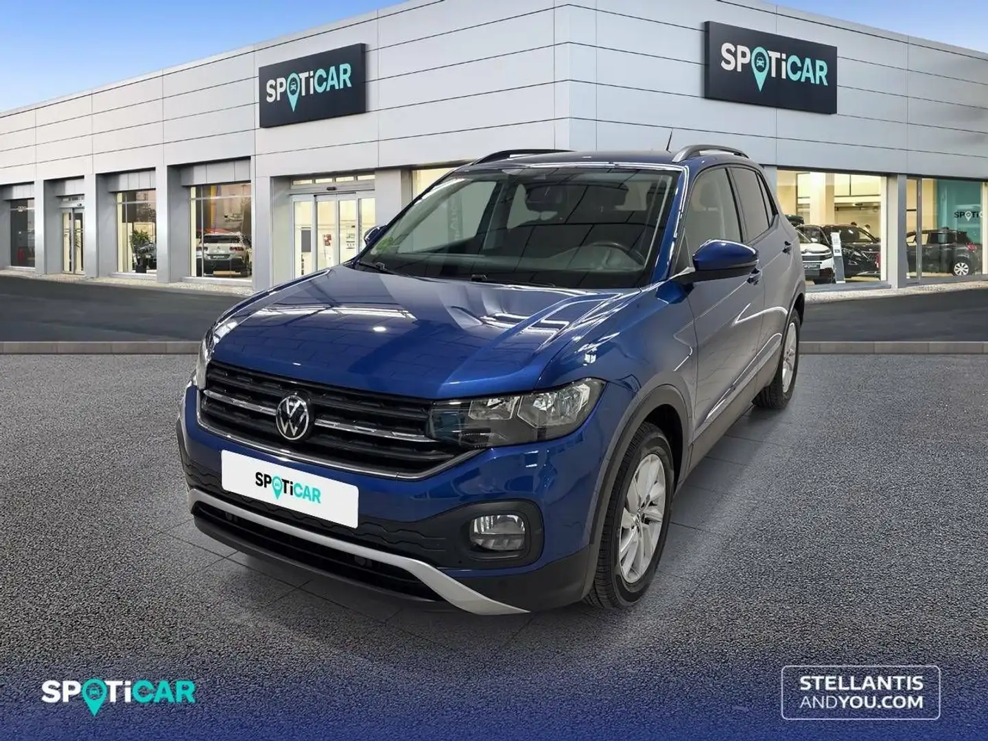 Volkswagen T-Cross 1.0 TSI Advance Bleu - 1
