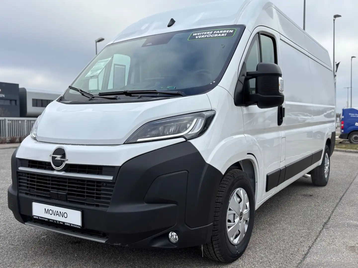Opel Movano 2.2D 140 L3H2 verstärkt Navi*Sitzheizung Weiß - 2