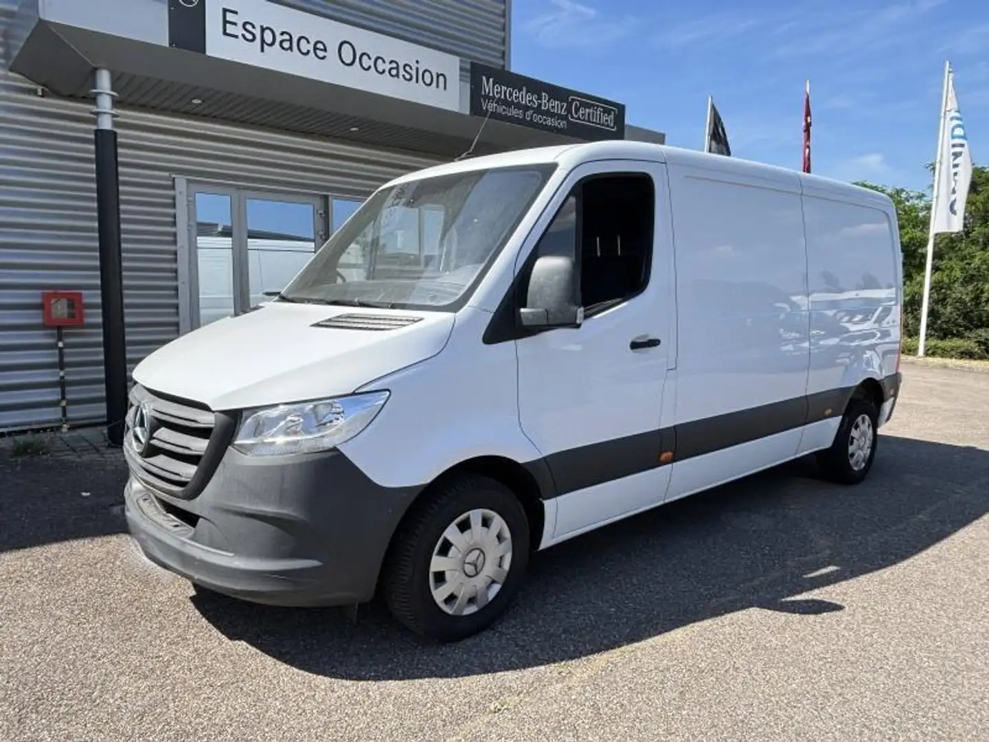 Mercedes-Benz Sprinter 214 CD 3T0 Pro Traction Blanc - 2