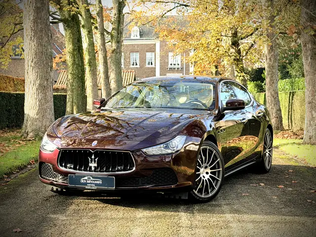 Maserati Ghibli 3.0 V6 / 1 EIG / H&K / CARPLAY / EXTENDED LEDER /