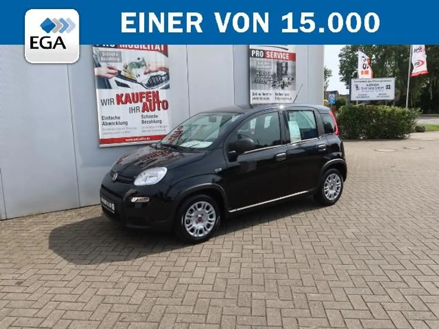 Fiat Panda 1.0 Mild Hybrid Base *KLIMA*ZV MIT FB*E-FE Schwarz - 1