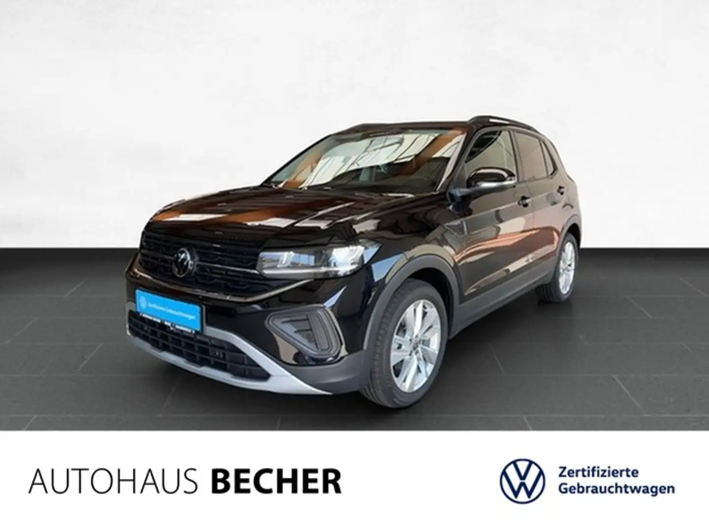 Volkswagen T-Cross Life 1.0 TSI 6-Gang /Sitzhz/IQ.Drive/LED Schwarz - 1