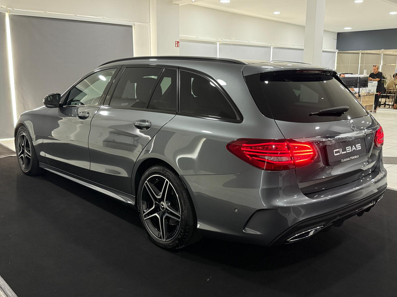 Mercedes-Benz C 220 d T 9G AMG-LINE*HUD*LED*360*AHK*LEDER*DIST — photo 11