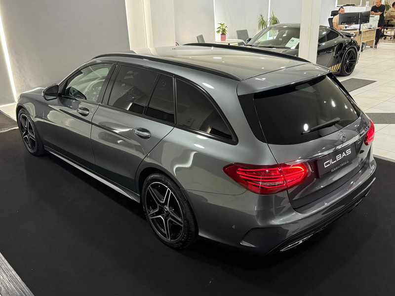 Mercedes-Benz C 220 d T 9G AMG-LINE*HUD*LED*360*AHK*LEDER*DIST — photo 12