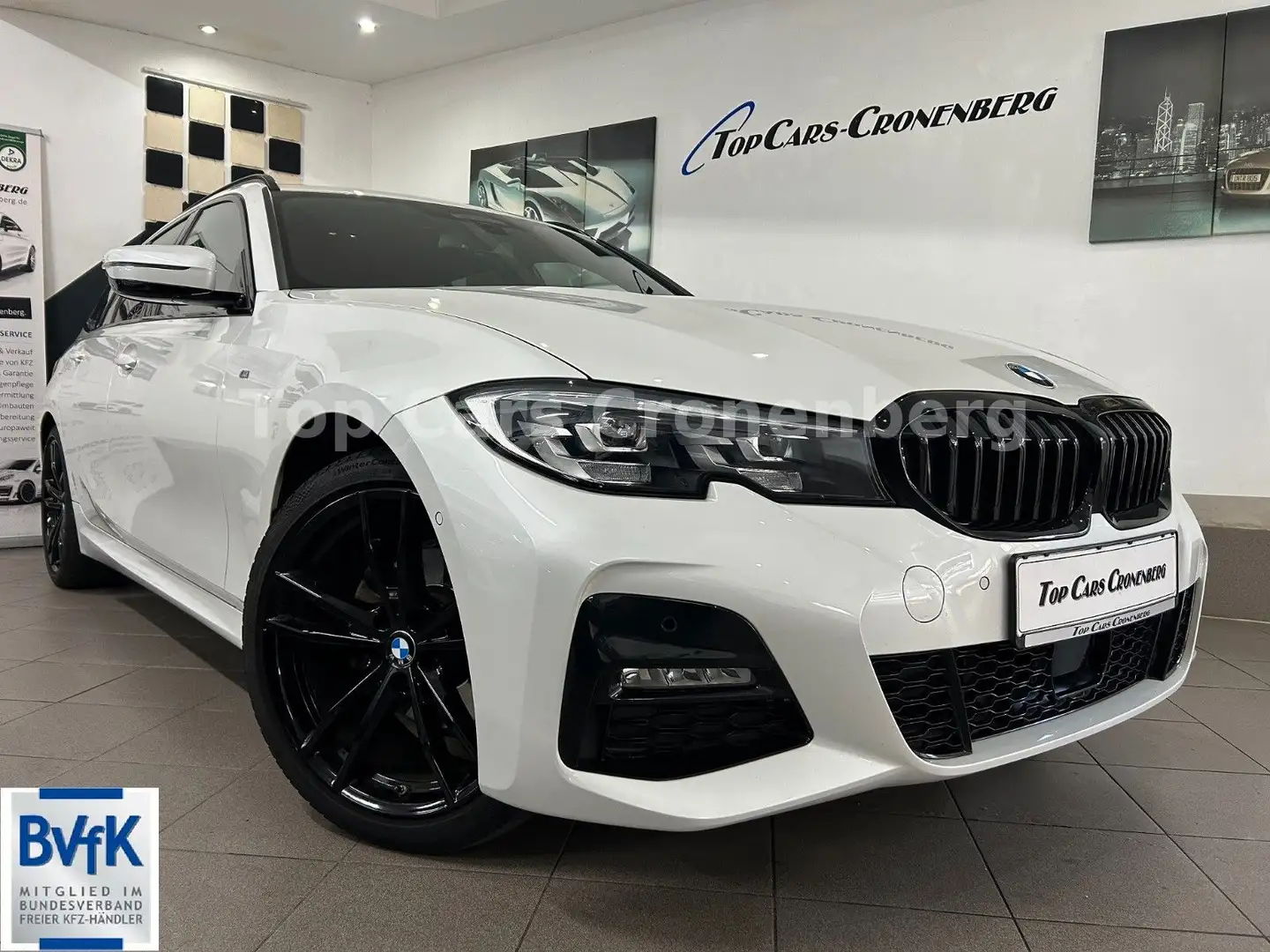 BMW 320 d xDrive M Sportpaket*LED*Standheizung*AHK*E6 Weiß - 1