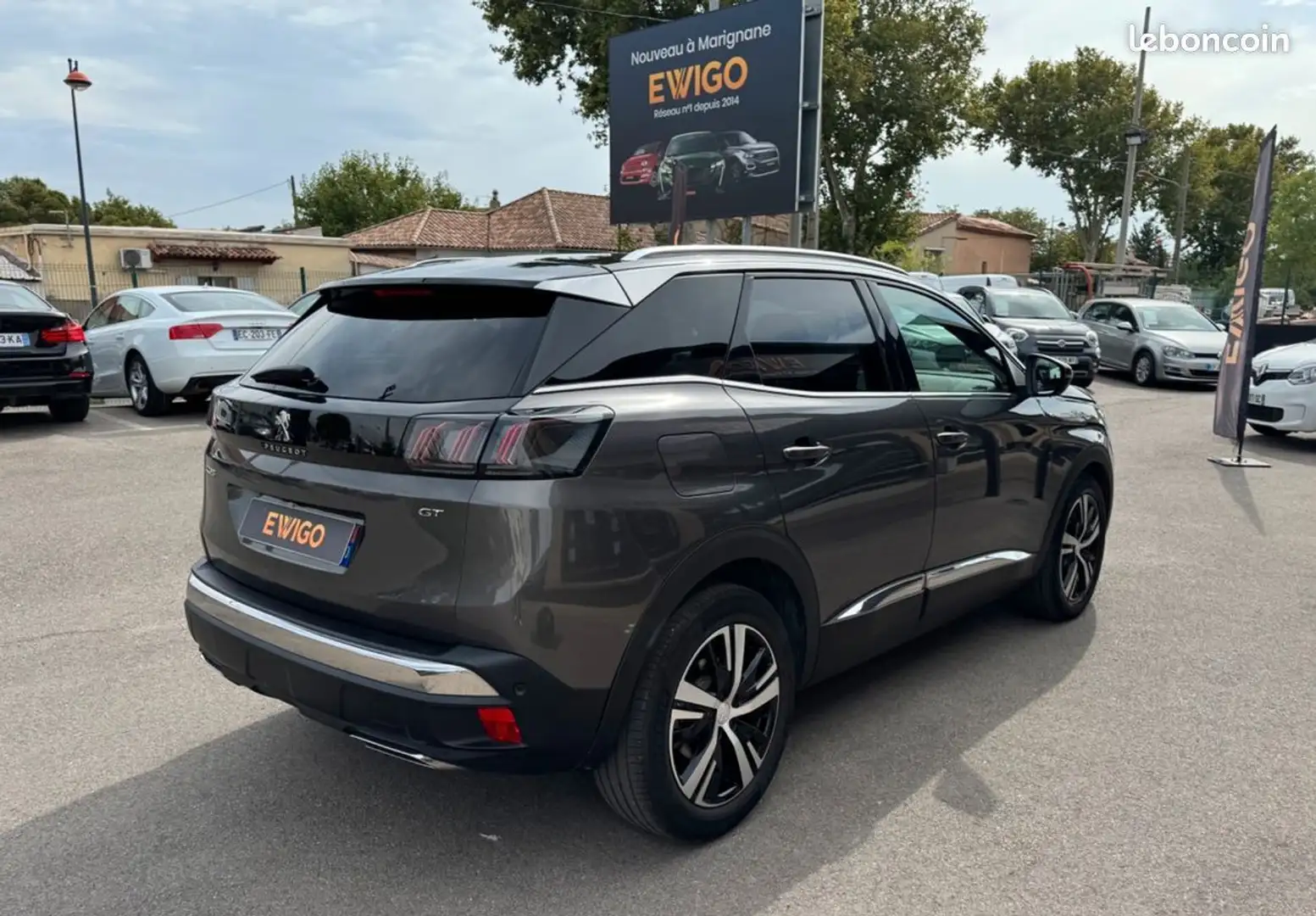 Peugeot 3008 ii 1.2 puretech 130ch s&s gt distribution ok Gris - 2