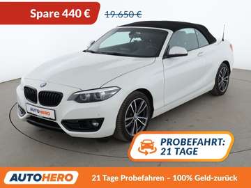 218i Sport Line Aut.*NAVI*TEMPO*PDC*SHZ*LIM*